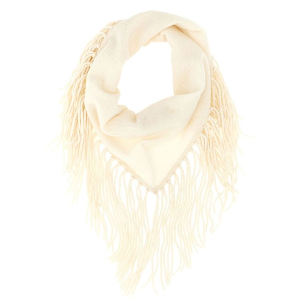 P.A.R.O.S.H. White Cashmere Women's Scarf
